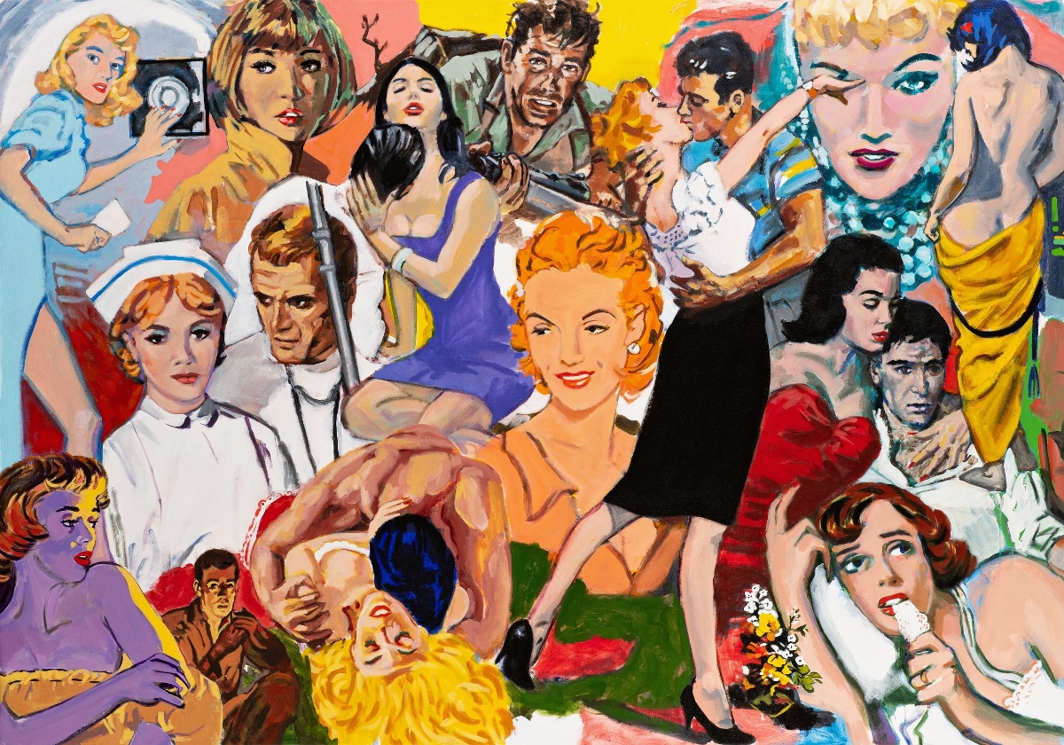 Walter Robinson - Nuovi dipinti e lavori su carta 2013-2020